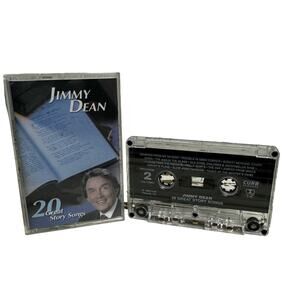 Jimmy Dean 20 Great Story Songs 1999 Curb Records Cassette Vintage Country Rock